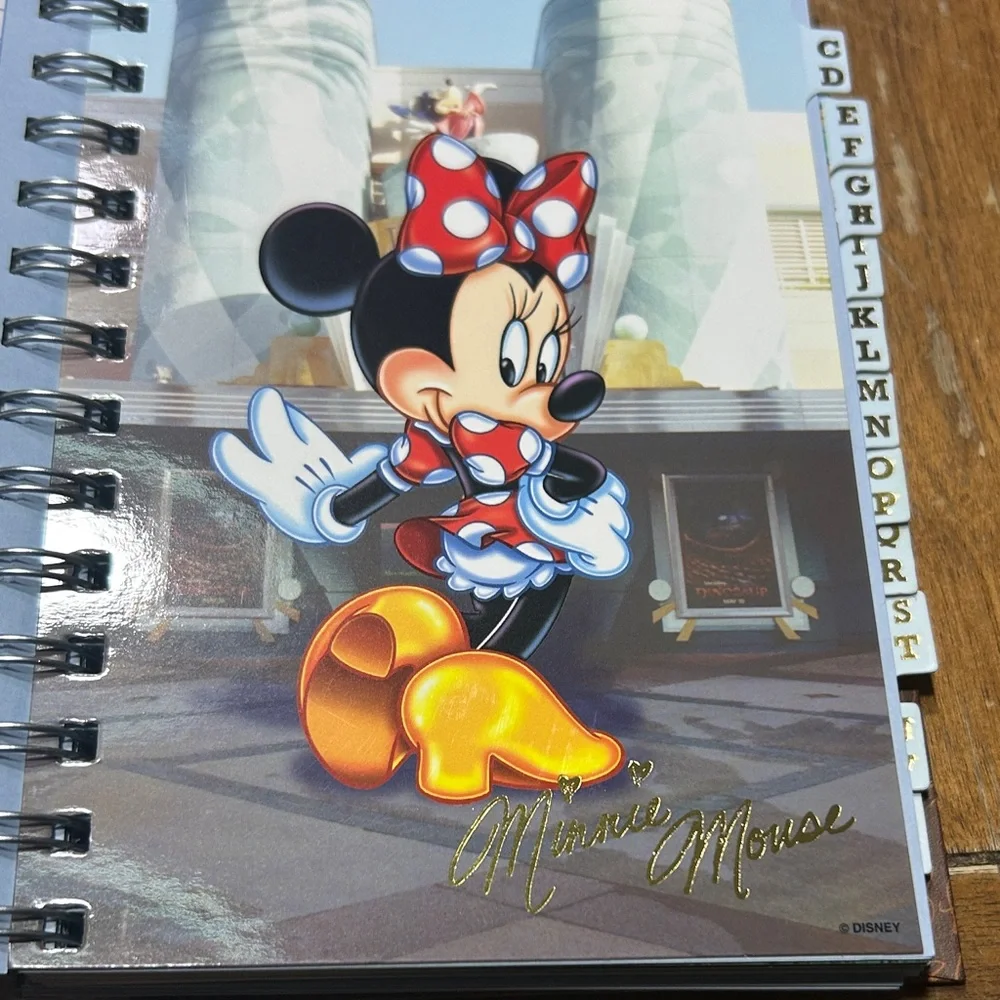 Disney Character Address Book Vintage